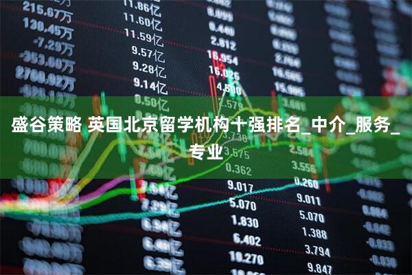 盛谷策略 英国北京留学机构十强排名_中介_服务_专业
