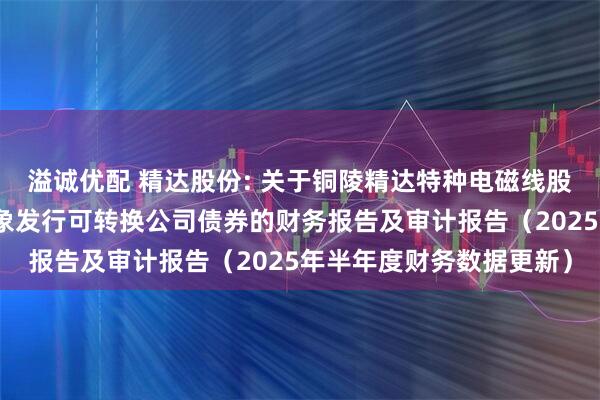 溢诚优配 精达股份: 关于铜陵精达特种电磁线股份有限公司向不特定对象发行可转换公司债券的财务报告及审计报告(2025年半年度财务数据更新)