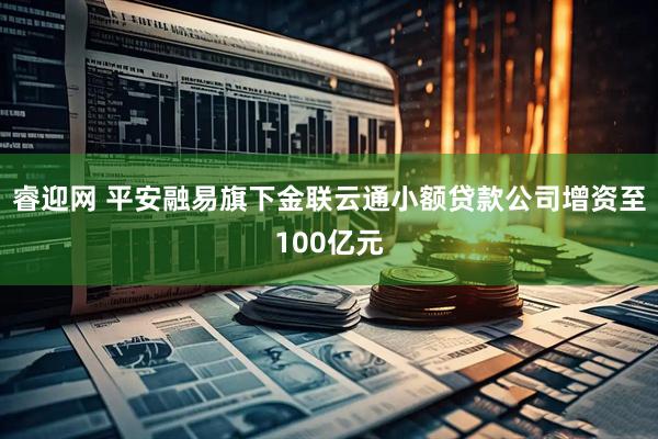 睿迎网 平安融易旗下金联云通小额贷款公司增资至100亿元